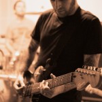 With Knives - band live at Philly House Show The Pussy Den June 2012