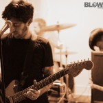 With Knives - band live at Philly House Show The Pussy Den June 2012