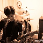 With Knives - band live at Philly House Show The Pussy Den June 2012