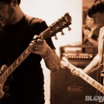 With Knives - band live at Philly House Show The Pussy Den June 2012