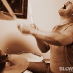 With Knives - band live at Philly House Show The Pussy Den June 2012