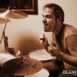 With Knives - band live at Philly House Show The Pussy Den June 2012