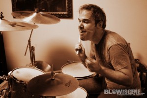 With Knives - band live at Philly House Show The Pussy Den June 2012