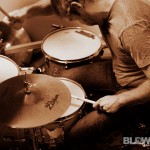 With Knives - band live at Philly House Show The Pussy Den June 2012