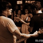 With Knives - band live at Philly House Show The Pussy Den June 2012