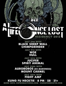 a life once lost residency 2012