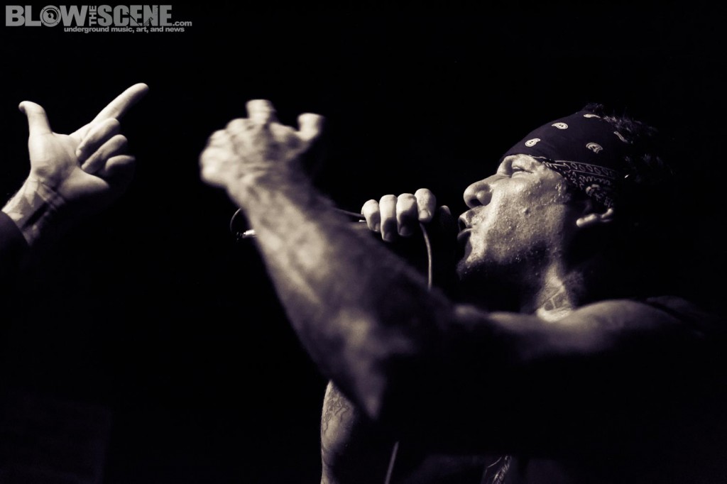 Agnostic Front singer Roger Miret - live in Philadelphia Nov 2011