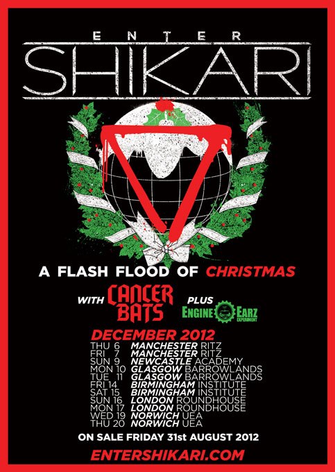 Cancer Bats and Enter Shikari UK Tour 2012 Cancer Bats and Enter Shikari UK Tour 2012