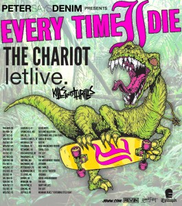Every Time I Die and The Chariot US Tour 2012