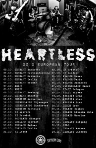 Heartless 2012 European Tour