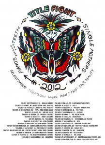 Title Fight and Pianos Become The Teeth Tour 2012