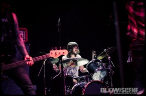 Ben Koller drumming live with Converge 2012 in Philly