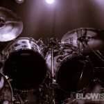 Hellyeah Vinnie Paul drum kit at Electric Factory in Philadelphia Hellyeah Vinnie Pault Drum Kit at Electric Factory in Philadelphia
