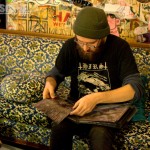 media and art show at  tattooed moms