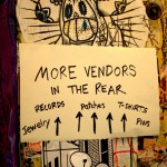 punx pcinic art show at Tattooed Moms