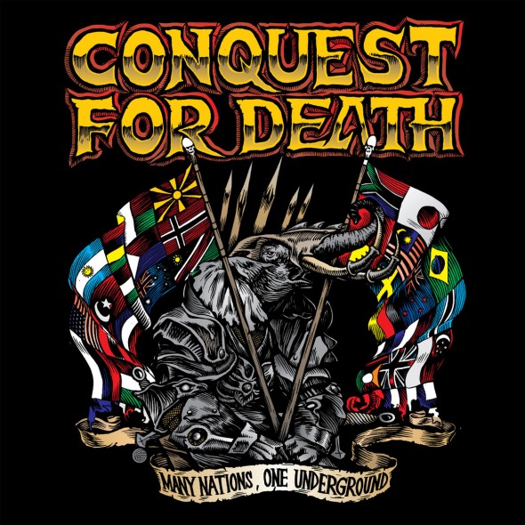 conquest for death - many nations, one underground LP