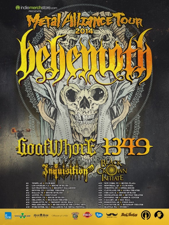 Metal Alliance Tour 2014