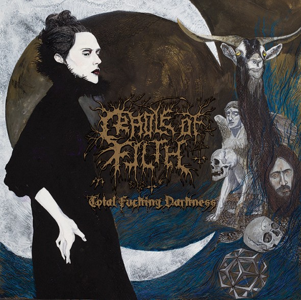cradle of filth - total fucking darkness LP
