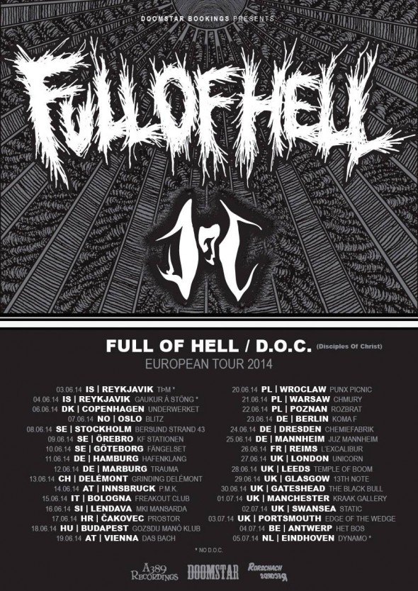 full of hell doc euro tour 2014