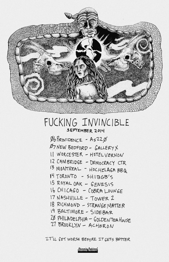 fucking invincible 2014 tour