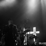 ††† Crosses band