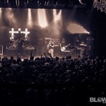 ††† Crosses band