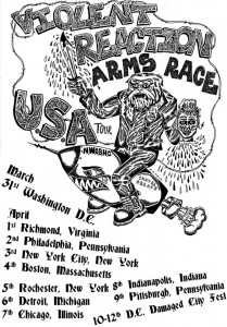 violent reaction US Tour