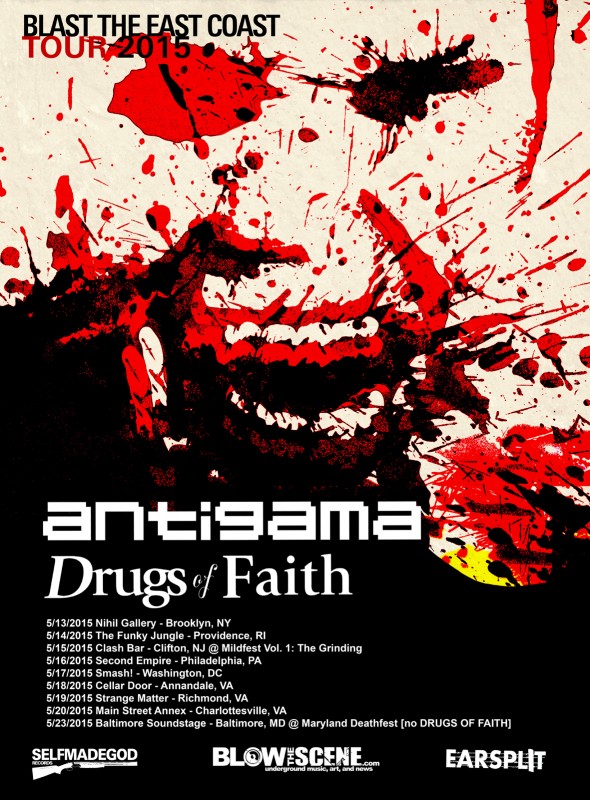 antigama drugs of faith us tour