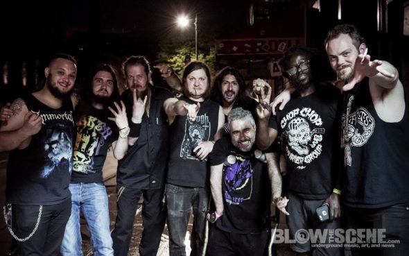Pallbearer hangs