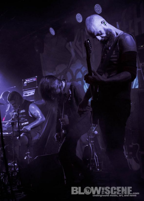 Oathbreaker with John Baizely (Baroness) at Underground Arts in Philadelphia October 26, 2016