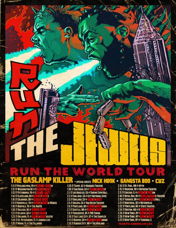 run the jewels worls tour 2017