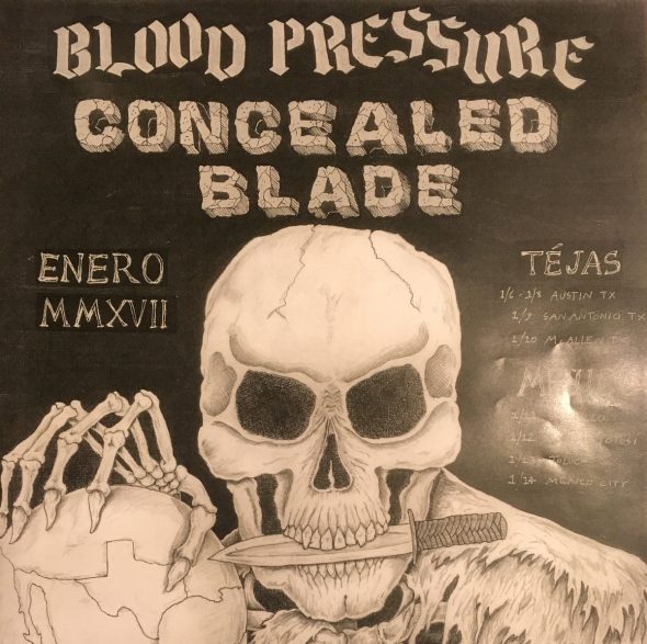 blood pressure concealed blade split