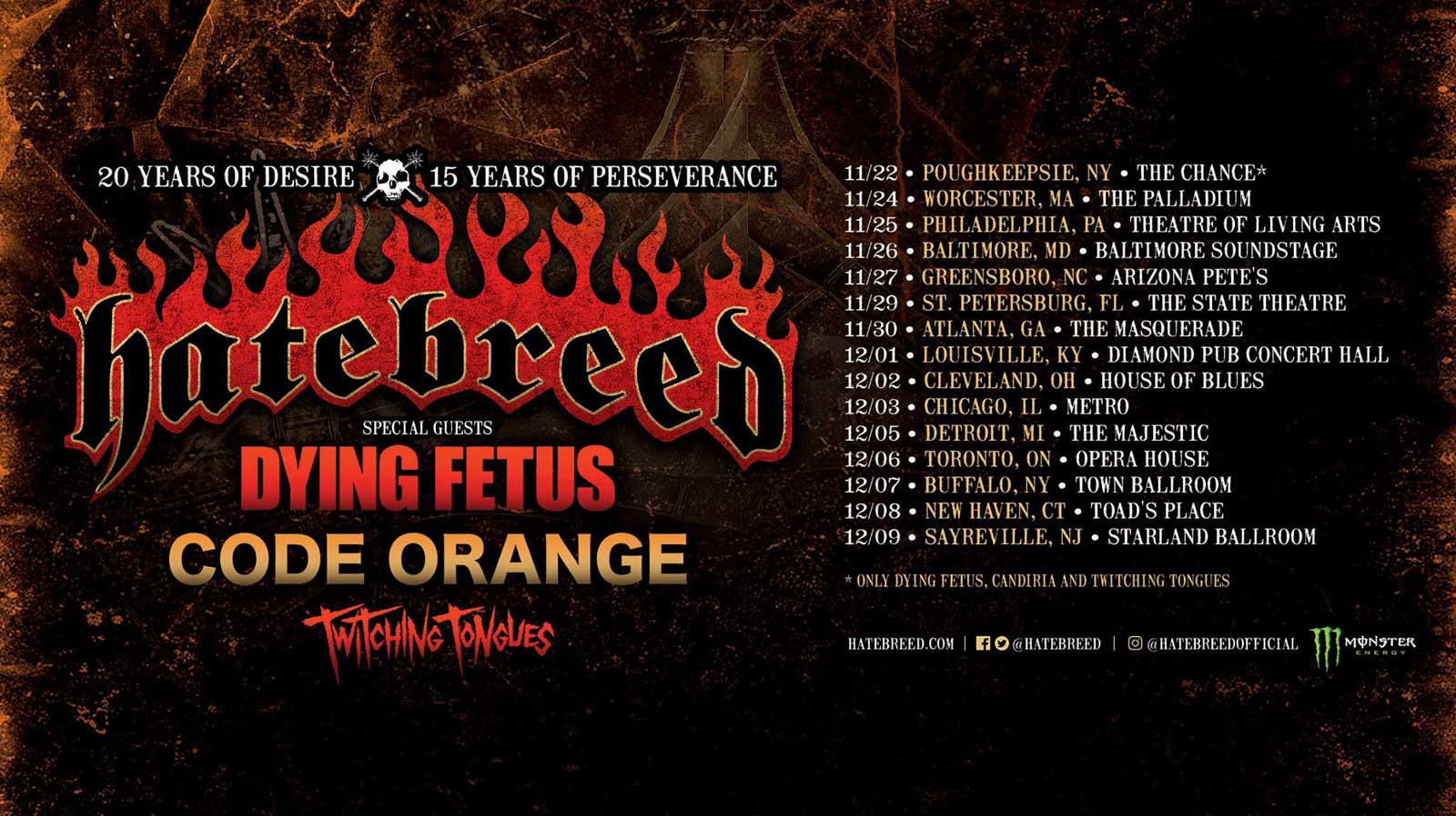 hatebreed - 20 years of desire