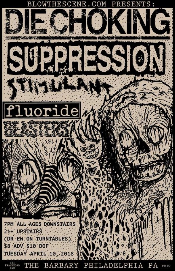 die choking suppression beasters show