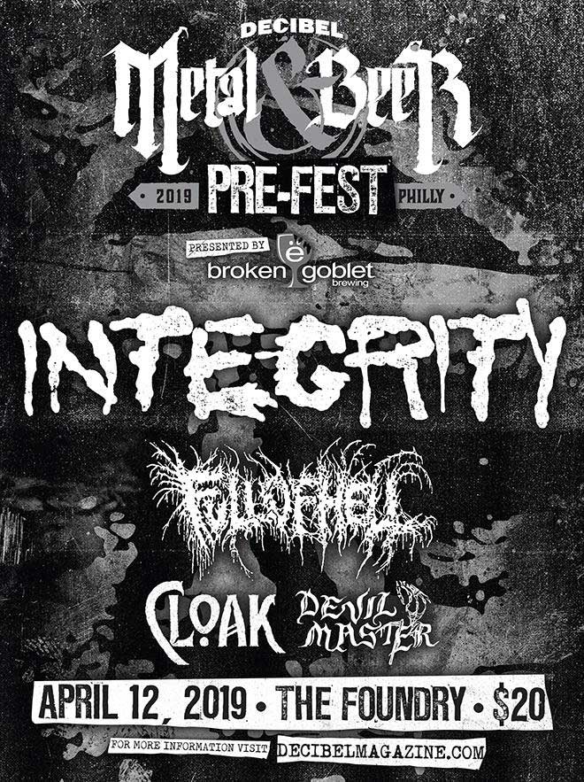 decibel metal beer pre show 2019